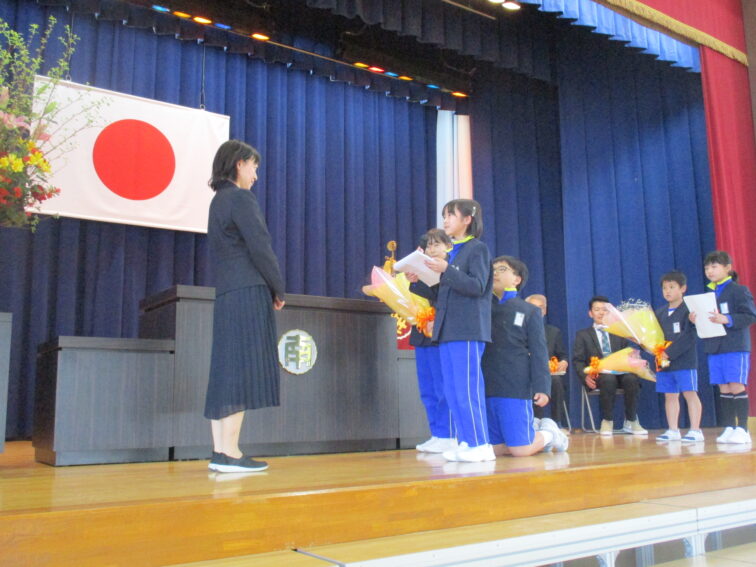 離任式 ｜高岡市立南条小学校